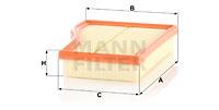 Mann Filter C26017 - FILTRO AIRE CAR