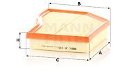 Mann Filter C30030 - FILTRO AIRE CAR