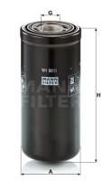 Mann Filter WH9011 - FILTRO ACEITE INDUSTRY