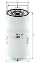 Mann Filter WK10022 - FILTRO COMBUSTIBLE INDUSTRY