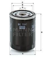 Mann Filter WK7041 - FILTRO COMBUSTIBLE