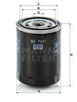 Mann Filter WK7041 - FILTRO COMBUSTIBLE INDUSTRY