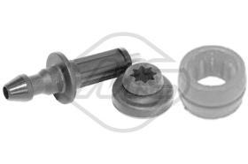 Metalcaucho 05662 - KIT SUJC TAPA MOTOR FIAT 1.3D