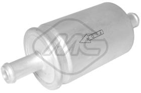 Metalcaucho 06552 - FILTRO GAS LONG.124 MM.DIAM.