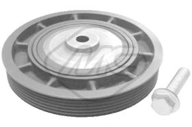 Metalcaucho 14455 - KIT POLEA CIGUENAL RENAULT 1.9 DTI