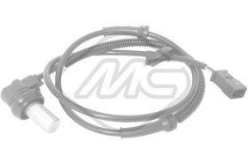 Metalcaucho 50090 - SENSOR ABS AUDI A4