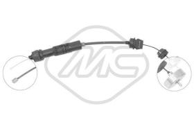 Metalcaucho 80018 - CABLE EMBRAGUE 306 DS MOT.XUD7/9-306
