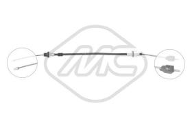 Metalcaucho 80150 - CABLE EMBRAGUE CORSAB 1,0 3CYL