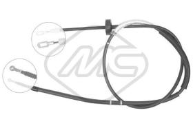 Metalcaucho 80193 - CABLE FRENO A4 ALL SX-LH