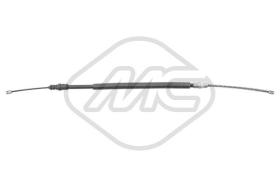 Metalcaucho 80258 - CABLE FRENO 405 ALL EXC.4X4(DRUM BRA