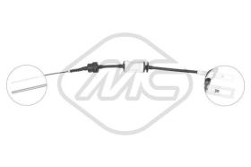Metalcaucho 80268 - CABLE EMBRAGUE Y ALL