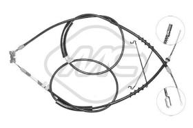 Metalcaucho 80300 - CABLE FRENO TRANSIT CONNECT LWB DX/SX-
