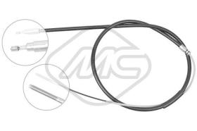 Metalcaucho 80312 - CABLE FRENO 316-318-320 ALL SX-LH