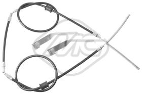 Metalcaucho 80327 - CABLE FRENO TRANSIT RUOTE GEMELLARI/