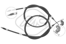Metalcaucho 80328 - CABLE FRENO ASTRA H ALL(DRUM BRAKE)