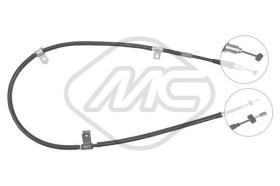 Metalcaucho 80350 - CABLE FRENO ELANTRA 1,6-2,0 C/ABS SX