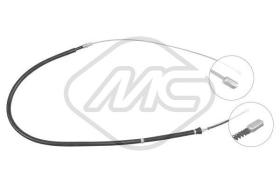 Metalcaucho 80372 - CABLE FRENO FABIA ALL(DRUM BRAKE)D
