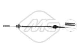 Metalcaucho 80415 - CABLE EMBRAGUE TEMPRA ALL
