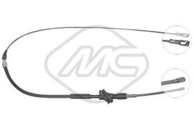 Metalcaucho 80550 - CABLE FRENO 80 ALL(DRUM BRAKE)DX-RH