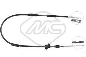 Metalcaucho 80558 - CABLE FRENO 80 COUPEALL(DRUM BRAKE)