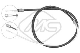 Metalcaucho 80580 - CABLE FRENO TT ALL EXC.QUATTRO DX/SX-