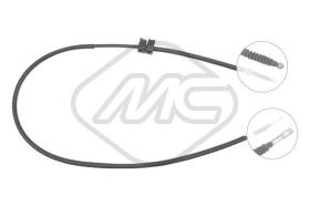 Metalcaucho 80588 - CABLE FRENO A6 ALL DX-RH