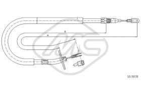 Metalcaucho 80966 - CABLE FRENO SPRINTERCH.3550 MOD.741.4