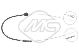 Metalcaucho 81010 - CABLE FRENO MB 140-160-180 ANT.-FRON