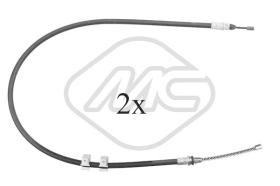 Metalcaucho 81023 - CABLE FRENO SMART FORTWO ALL COUP-CAB