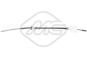 Metalcaucho 81095 - CABLE EMBRAGUE UNO DIESEL 1,3(R 89)