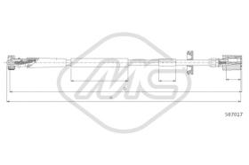 Metalcaucho 81246 - CABLE CUENTAKILOMETROS SEICENTO 1100