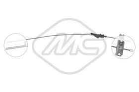 Metalcaucho 81331 - CABLE FRENO MULTIPLAALL ANT.-FRONT