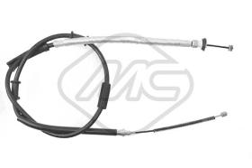 Metalcaucho 81352 - CABLE FRENO GRANDE PUNTO ALL 1,4 8V-1,
