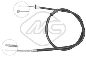 Metalcaucho 81358 - CABLE FRENO MUSA 1,9JTD DX/SX-RH/LH