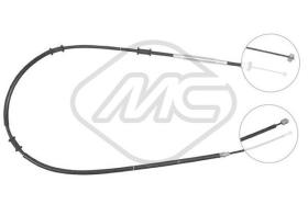 Metalcaucho 81359 - CABLE FRENO DOBLO"ALL 1,6 16V-BIPOWER