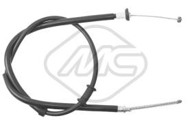 Metalcaucho 81375 - CABLE FRENO 500(NEW)1,2-1,3MJT DX-RH