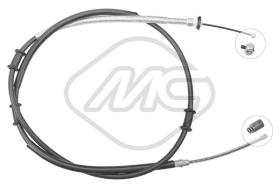 Metalcaucho 81392 - CABLE FRENO DOBLO"MAXI VAN/FURGONE AL