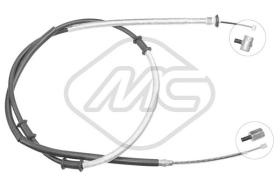 Metalcaucho 81393 - CABLE FRENO DOBLO"MAXI VAN/FURGONE AL