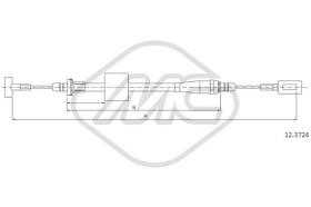 Metalcaucho 81394 - CABLE FRENO DAILY 29L-35C ALL(DISC BR