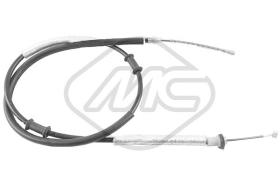 Metalcaucho 81402 - CABLE FRENO DOBLO"VAN/FURGONE ALL SX-