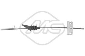 Metalcaucho 81412 - CABLE FRENO LYBRA ALL ANT.-FRONT