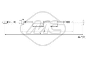Metalcaucho 81546 - CABLE ACELERADOR COUPE 1710 16V(MOT.