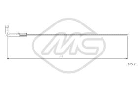 Metalcaucho 81583 - CABLE STARTER 126 BIS