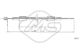 Metalcaucho 81588 - CABLE CAPO 500 F-L-R