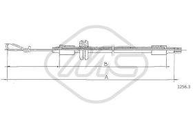 Metalcaucho 81595 - CABLE CAPO UNO ALL