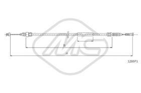 Metalcaucho 81609 - CABLE CAPO PUNTO ALL
