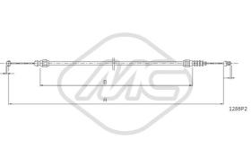 Metalcaucho 81610 - CABLE CAPO PUNTO ALLREAR DOOR