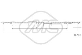 Metalcaucho 81616 - CABLE CAPO IDEA