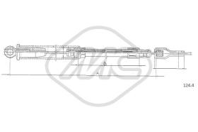 Metalcaucho 81619 - CABLE STARTER 500L