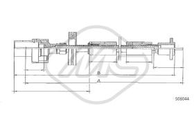 Metalcaucho 81726 - CABLE CUENTAKILOMETROS TRANSIT WITH OV